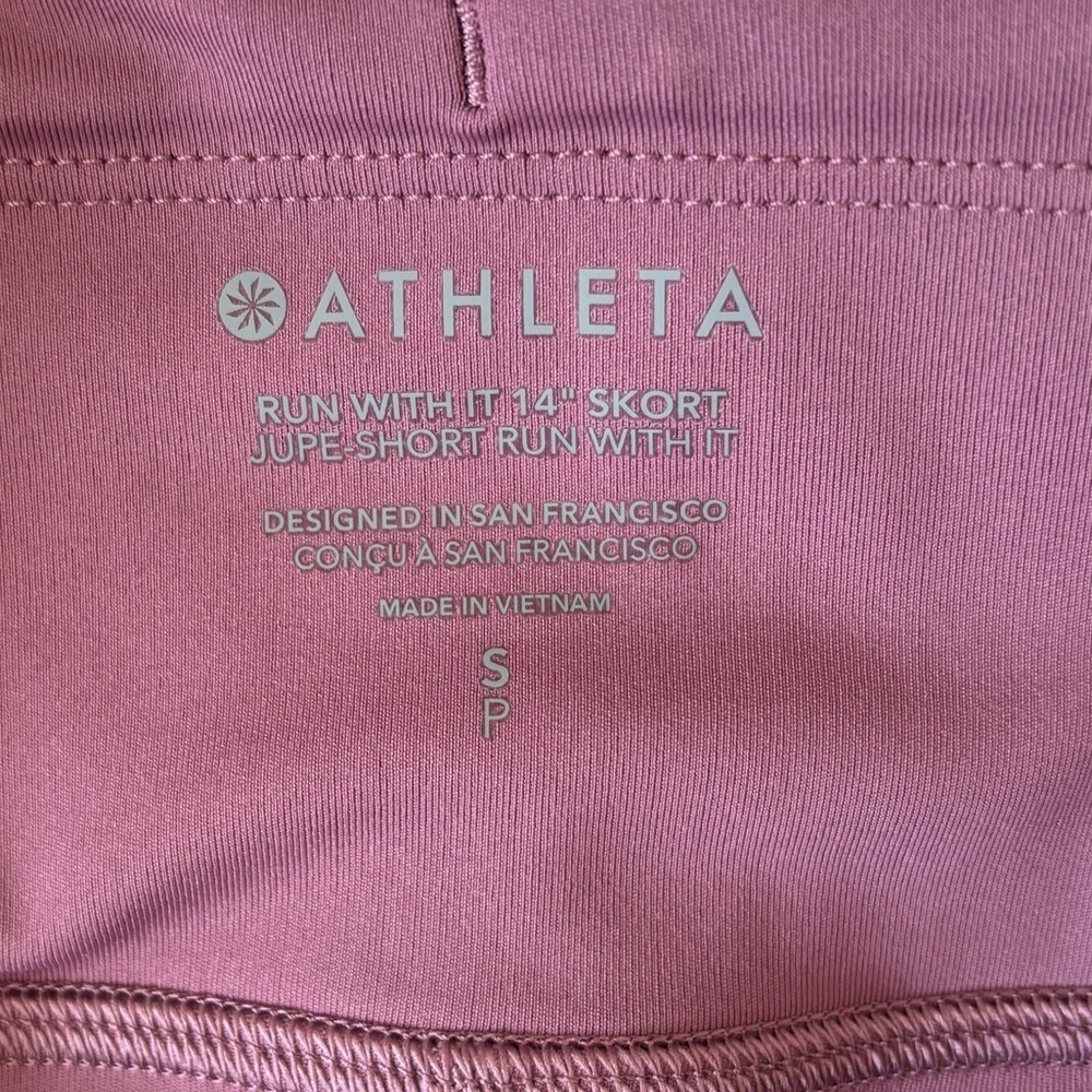 ATHLETA Run With It 14” Skort - Picture 5 of 5